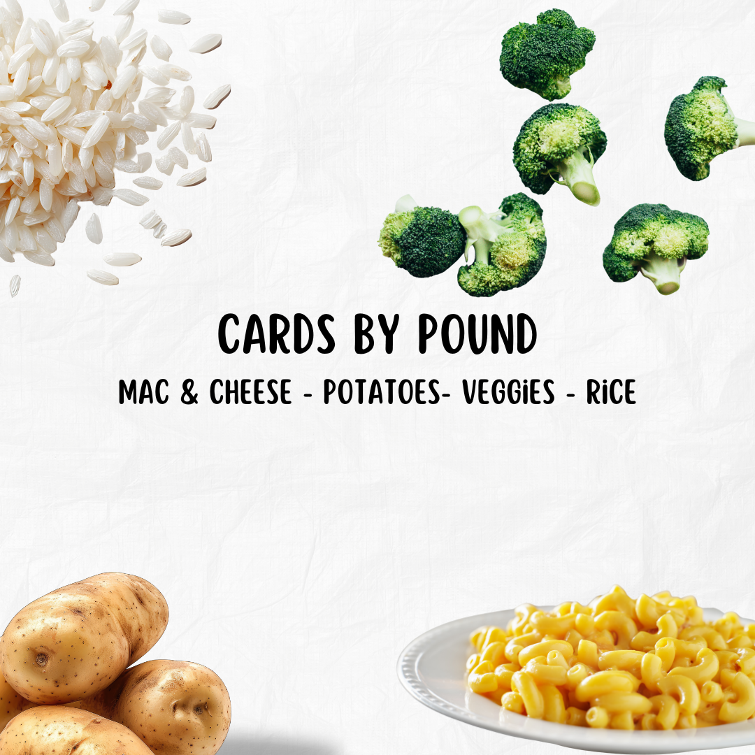 Carbs by the pound